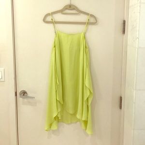COPY - Alice & Olivia yellow-green dress